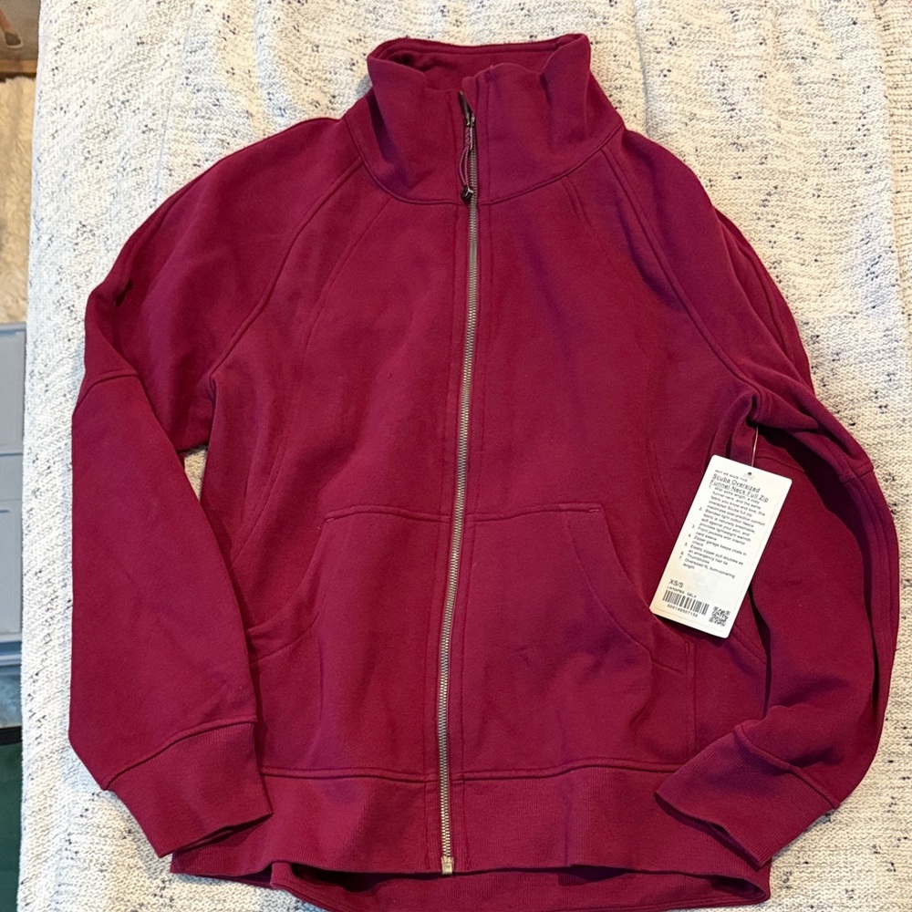 lululemon athletica Burgundy Sweatshirt